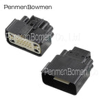 1 Set 16 Pin Car Oil Pump Radar Fog Light Plug Engine Electrical Cable Connectors Female Male Wire Harness 34985-1601 34986-2144