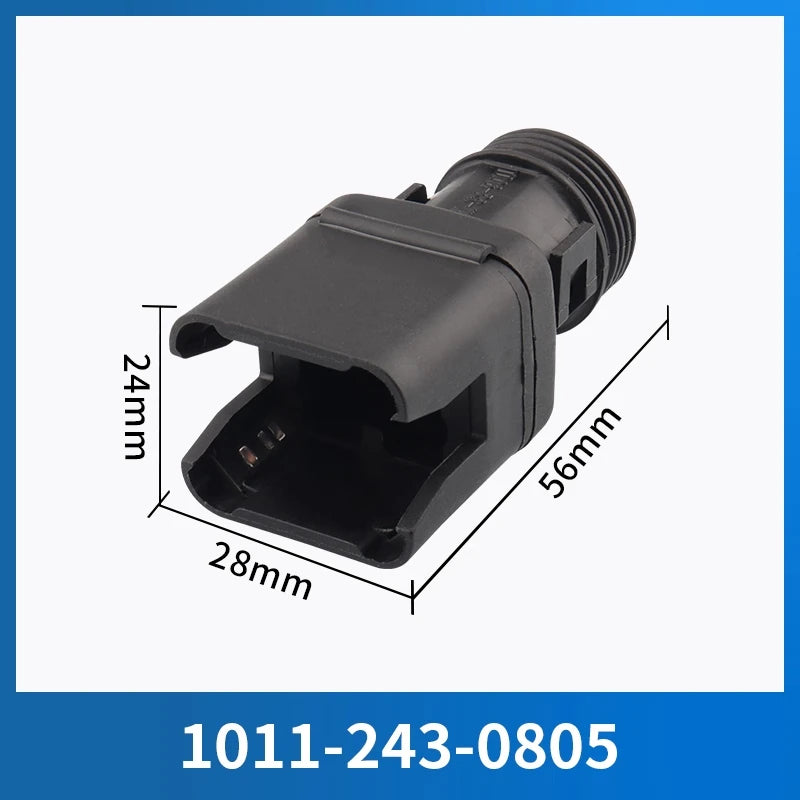 1011-227-0205 Dechi connector snap corrugated pipe DT06-2S/12S tail clamp Straight male and female DT04-2P 1011-229-0205