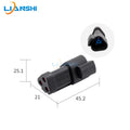 Automotive connector DT04-3P-EP10 with 120-ohm resistance, Dechi waterproof connector, 3-hole black plug