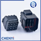 1 Set Black 16 Pin Auto Waterproof Electric Wire Cable Connector Male Or Female Socket Plug 6085-0510 6188-0353 6185-0510