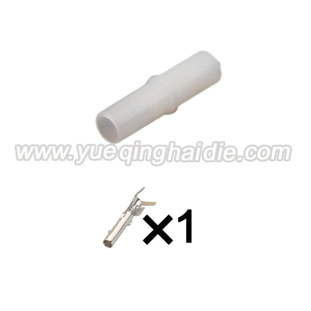 1 Pin Connectors Unsealed 2.1mm Male Female Connector Automotive Ecu Housing Cable Plug Wire Harness 1-480351-0 1-480349-0