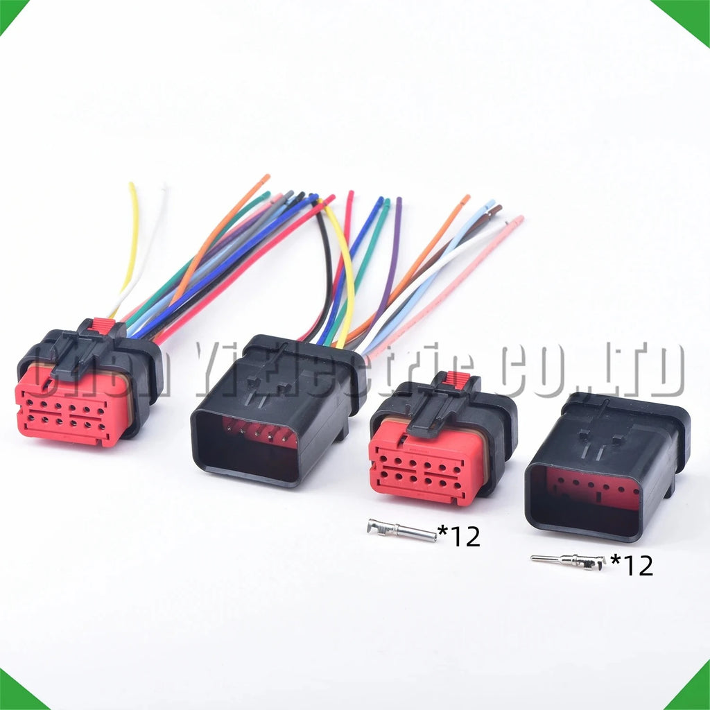 12-pin wire harness harness waterproof connector sensor harness sensor