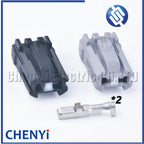 2 Pin CD Player Antenna Conversion Plug Car door lamp license plate lamp high mounted brake lamp plug 90980-11148 For Toyota