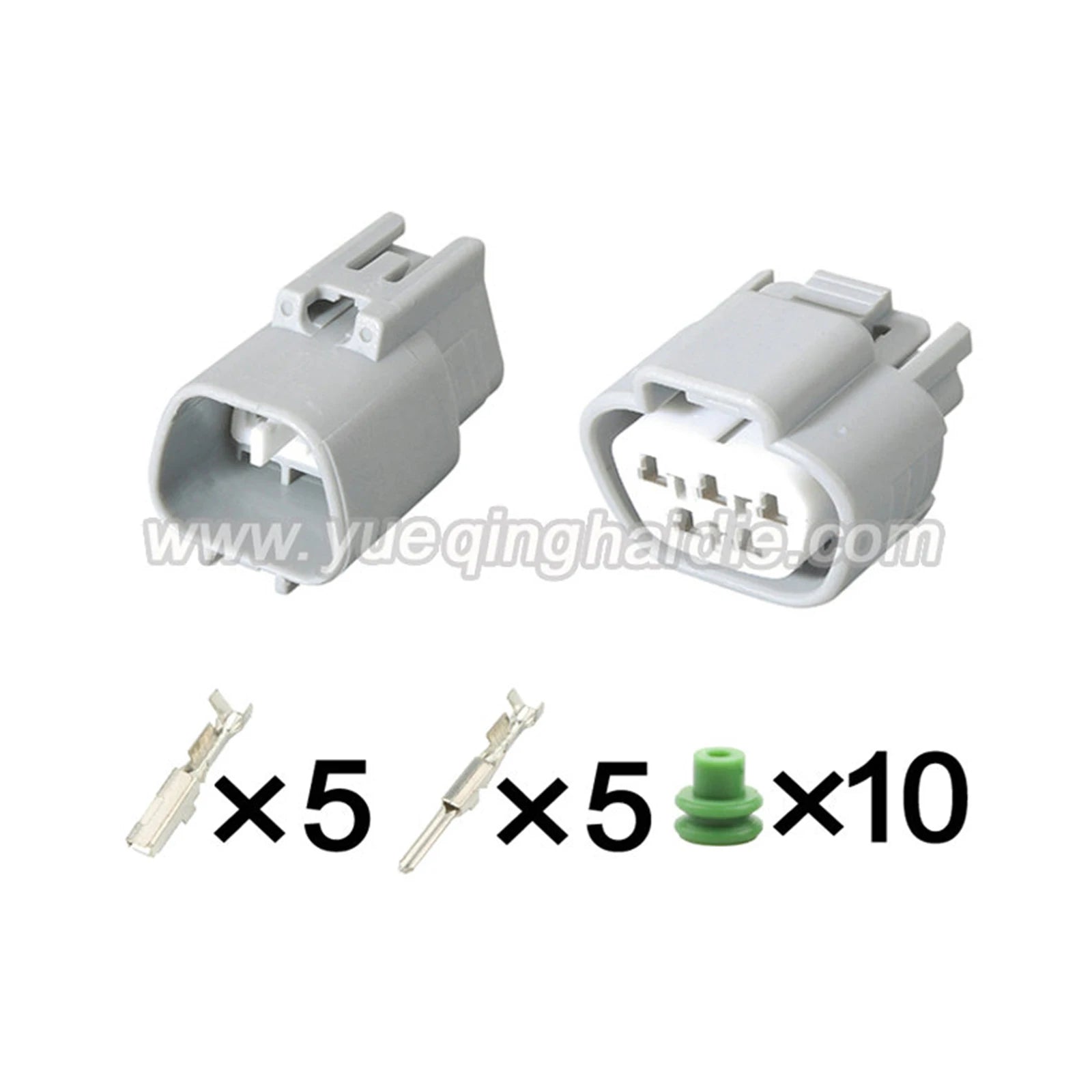 5 Pin Connector Waterproof 2.2mm Male Female Connector Auto Wiring Harness Cable Plug for Toyota Nissan 6188-0327 6189-0504