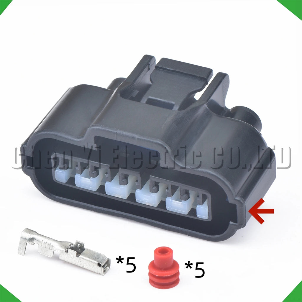 5 Pin Auto igniter connector pedal Air Flow Meter Wire harness plug 7283-1056-30 90980-...