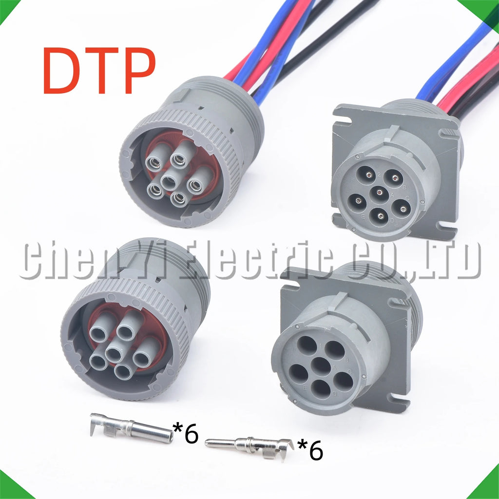 6 Pin Automobile connector Wire harness Plug HD16-6-12S-B010 HD10-6-12P HD10-6-12P-L HD...