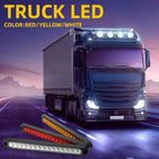 Universal 15 LED Trailer Light Bar 12-24V Brake Light with Sequential Flow Signal Turn Signal Lights for Truck Pickup Boat Amagi
