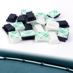 1-100Pcs Cable Clips Organizer Car Dashboard Self-Adhesive Drop Wire Holder Cord Manager Car Fixed Clamp Wire Clip Accessories