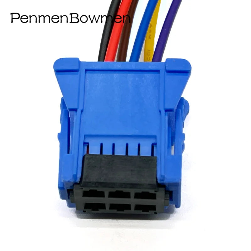 1 Set 6 Pin Air Conditioner Blower Resistance Heater Speed Control Electrical Cable Connectors Wiring Harness Plug 98172-1004
