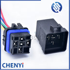 5 Pin Automotive Waterproof Wiring Connector Plug Socket 12V 24V 40A 80A relay 12077951 12065686 For Boat Auto Fan Car Relay