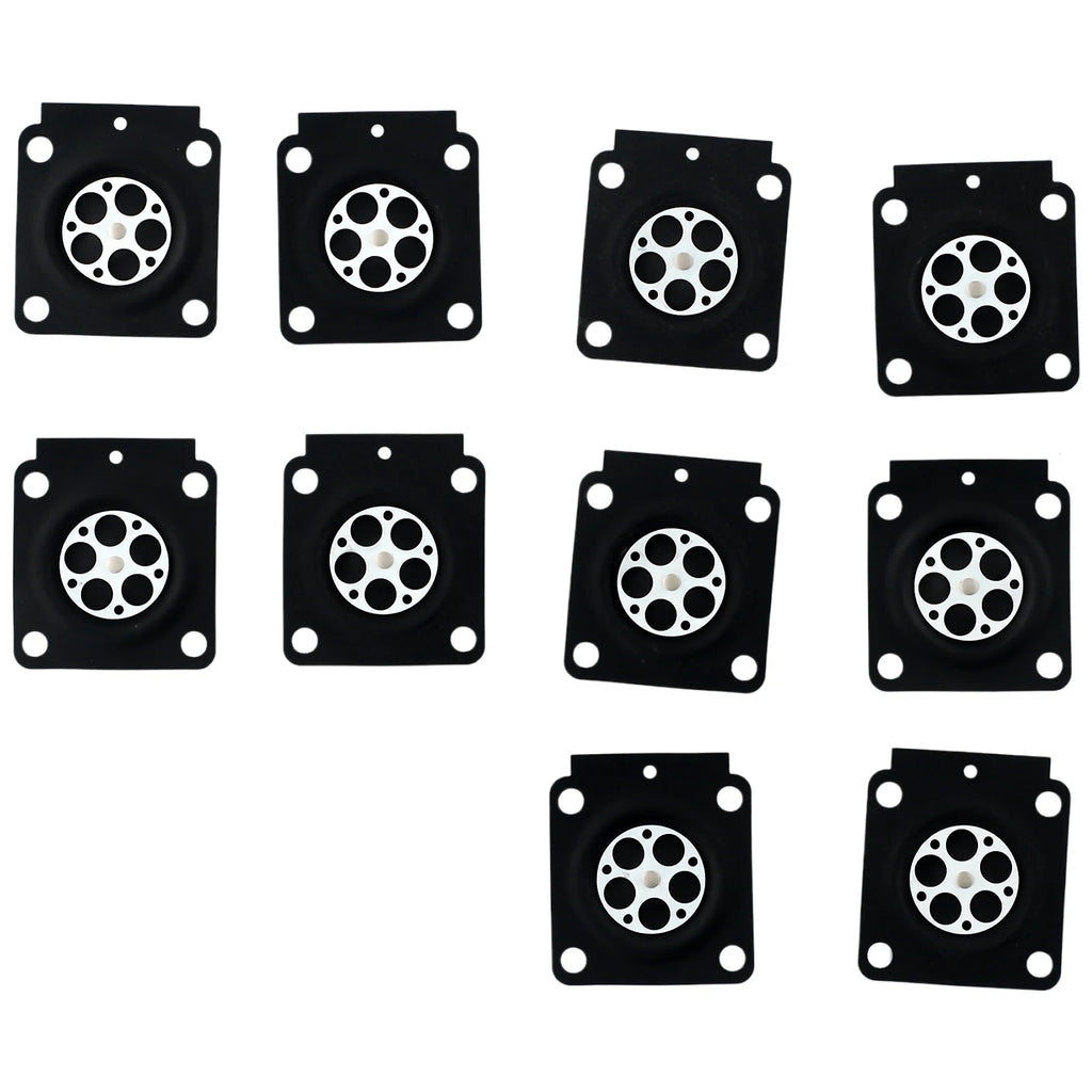 10PCS Carburetor  Metering Diaphragm  For 4314 121 4700 For Zama  A015053 C1Q  Carb Carburetor  Membrane Pads