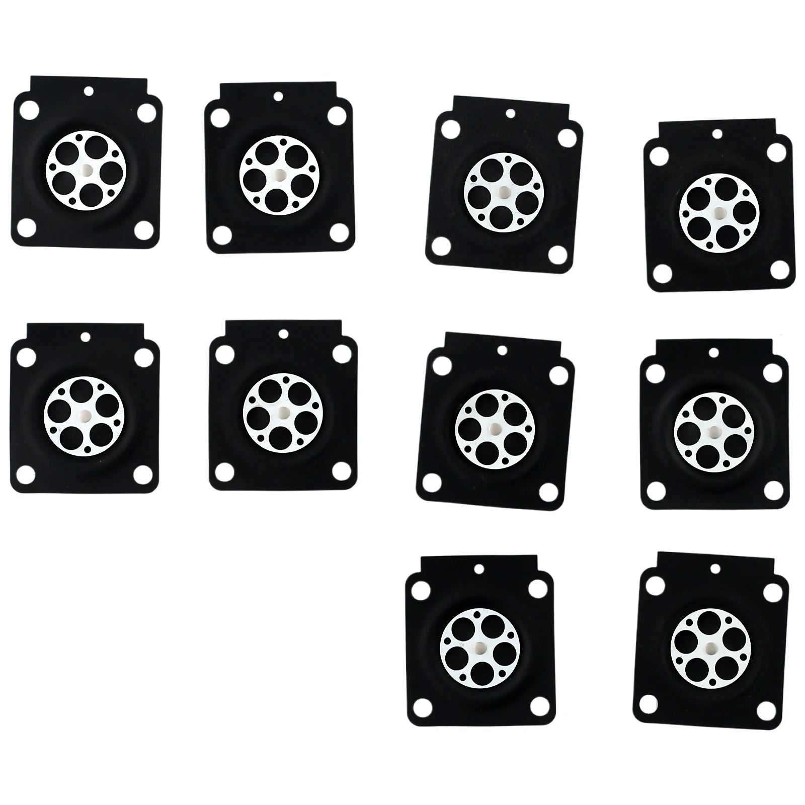 10PCS Carburetor  Metering Diaphragm  For 4314 121 4700 For Zama  A015053 C1Q  Carb Carburetor  Membrane Pads