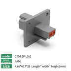 5/10/20Sets Deutsch Type DTM/DT/DTP/DT13/DT15 Waterproof Connector With Terminal Male Female Plug&Socket DTM04-2/3/4/6/8/12P