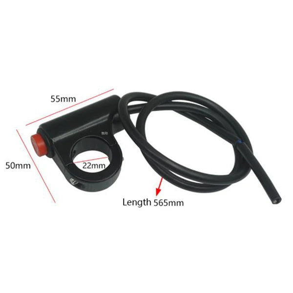 Motorcycle Switch Hazard Light Switch Button Electric Vehicle Double Flash Warning Emergency Lamp Signal Flasher