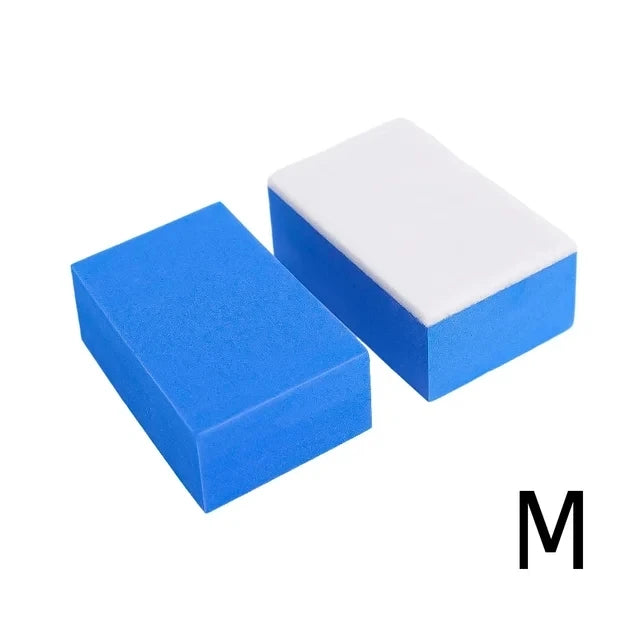 Car Glass Oil Film Cleaning Sponge Wiper Polishing Sponges Car Windshield Wool Felt Brush Oil Dusty Removal Tools Accessories