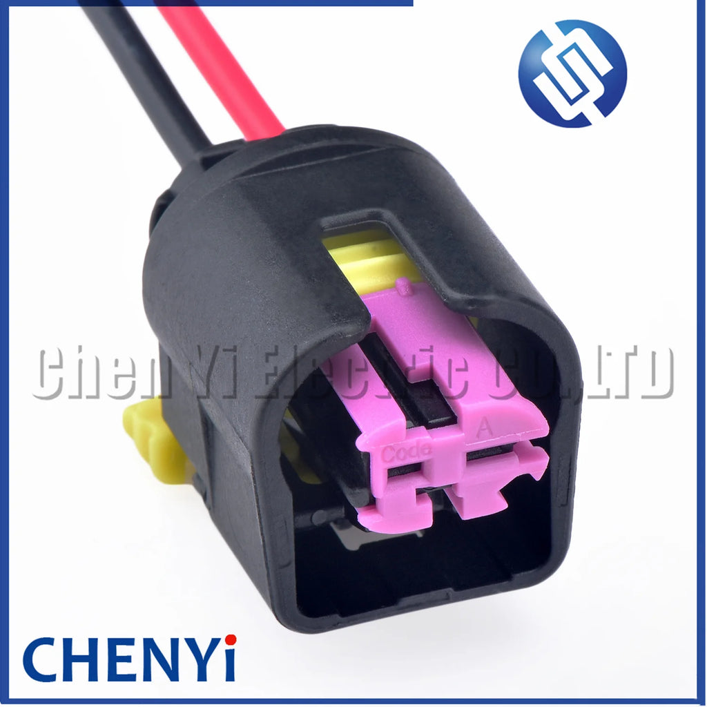 2 Pin Auto waterproof connector Crankshaft position sensor Fuel injector Wire harness plug 1928A00152 For Hyundai GDI Kia Suzuki