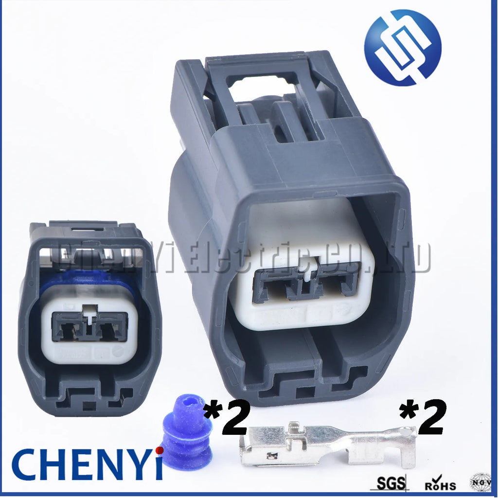 2 Pin Automotive waterproof connector For Ford Focus glass lifter assembly Focus door window electric motor plug 87-1113