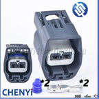 2 Pin Automotive waterproof connector For Ford Focus glass lifter assembly Focus door window electric motor plug 87-1113