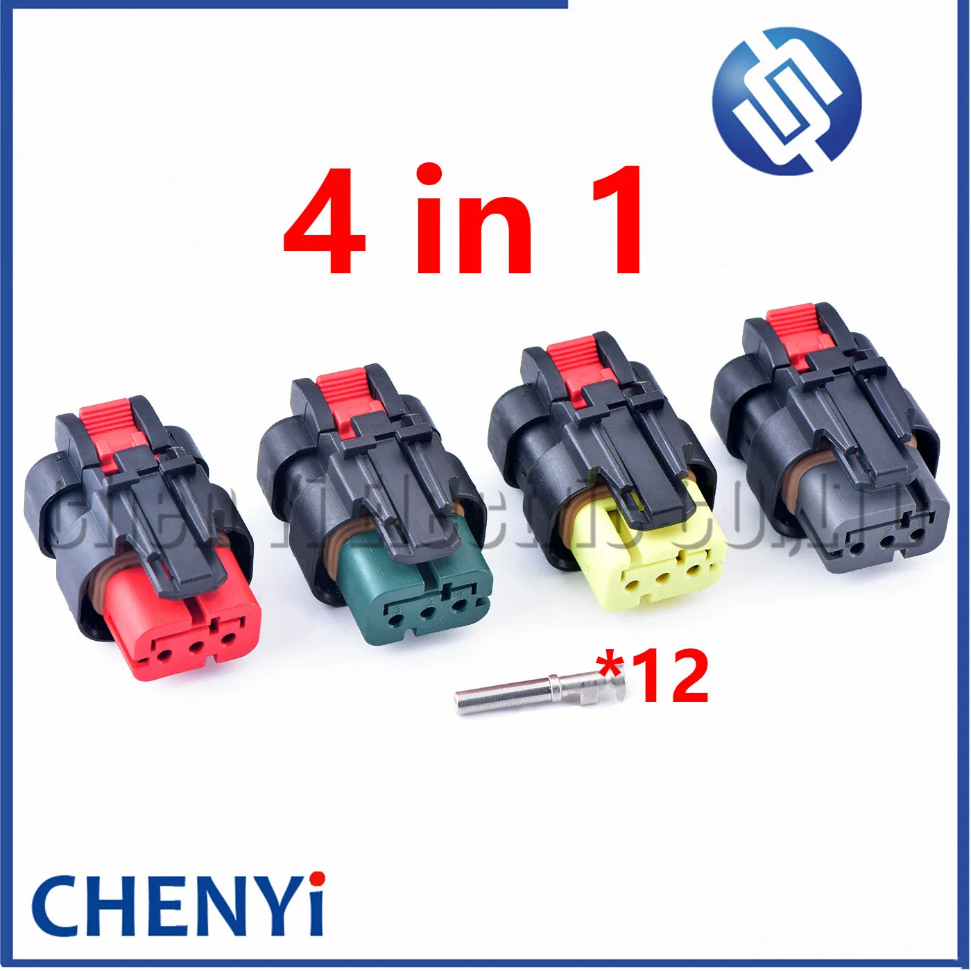 3 Pin Auto Waterproof engine oil pressure camshaft sensor Plug Connector 776523-1/2/3/4 776429-1 For CAT Excavator Carter