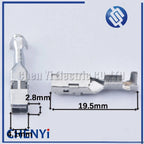 50 pcs Auto Wire Terminal Crimp Loose Pins 2.8 mm Splice crimp For Car Electric Connector 7116-4111-02 7116-4110-02 7283-8977-30