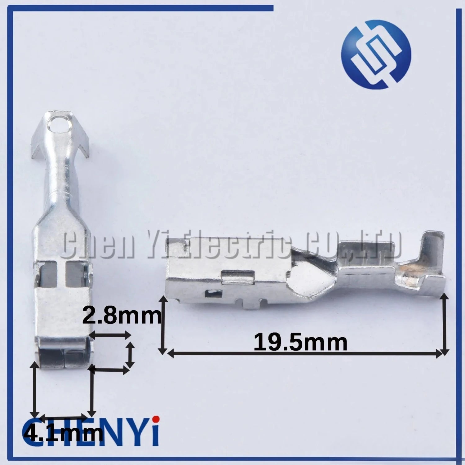 50 pcs Auto Wire Terminal Crimp Loose Pins 2.8 mm Splice crimp For Car Electric Connector 7116-4111-02 7116-4110-02 7283-8977-30