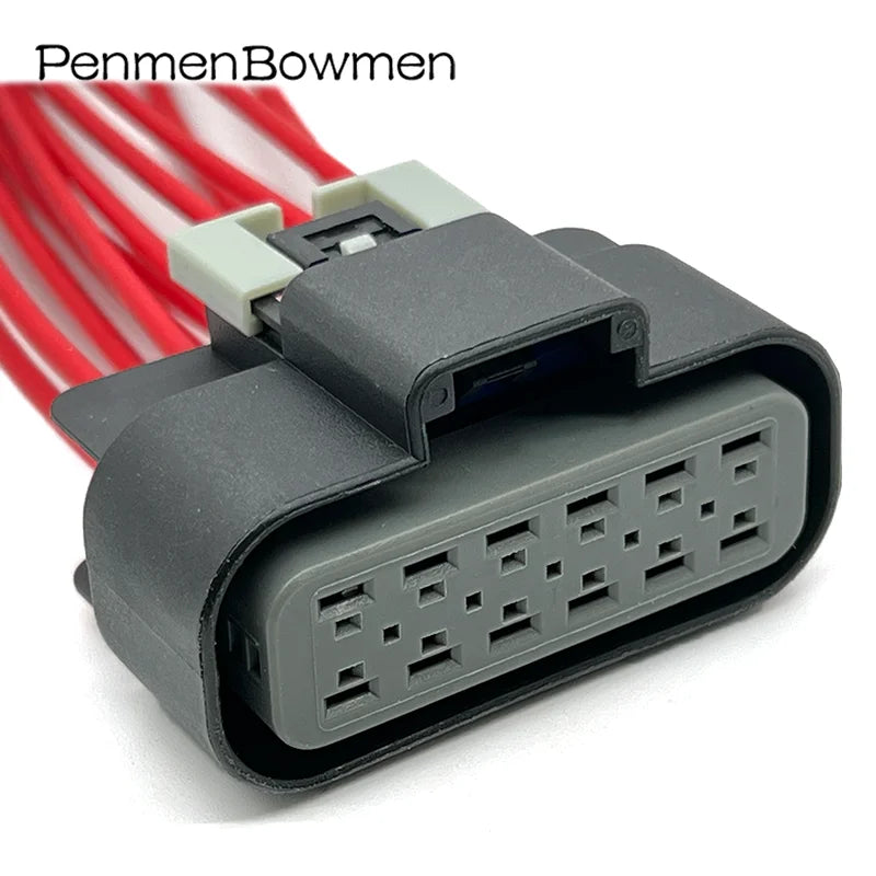 1 Set 12 Pin 2.8mm Auto Waterproof Female Electrical Cable Connectors Plug Waterproof Female Wiring Harness with Cable 15326910