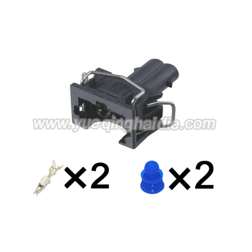 2PIN 106462-1 12084126 Waterproof 3.5mm Series EV1 Fuel Injector Nozzle Male Female Connectors Plug Socket Housing For VAG