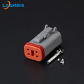 DT04-4P DT06-4S Deutsch Connector Automotive waterproof connector 4pin waterproof connector harness plug