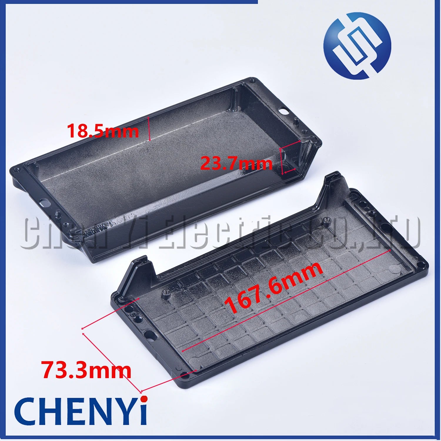 56 Pin ECU Auto Waterproof PCB Aluminum Box Enclosure Case for Tuning LPG Car ECU Programmer with connector 211PC562S8009