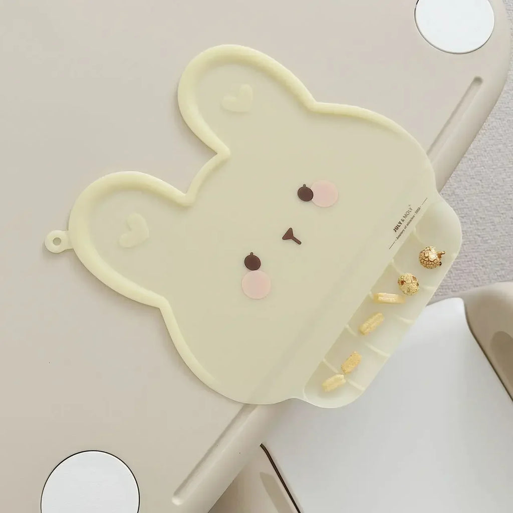 Non-Slip Table Mats Kids Placemats Baby Silicone Placemats with Catching Amagi