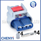 4 Pin Automotive waterproof connector Air flow meter sensor harness plug WPT-1310 CU2Z-14S412-AYA For Ford Chrysler