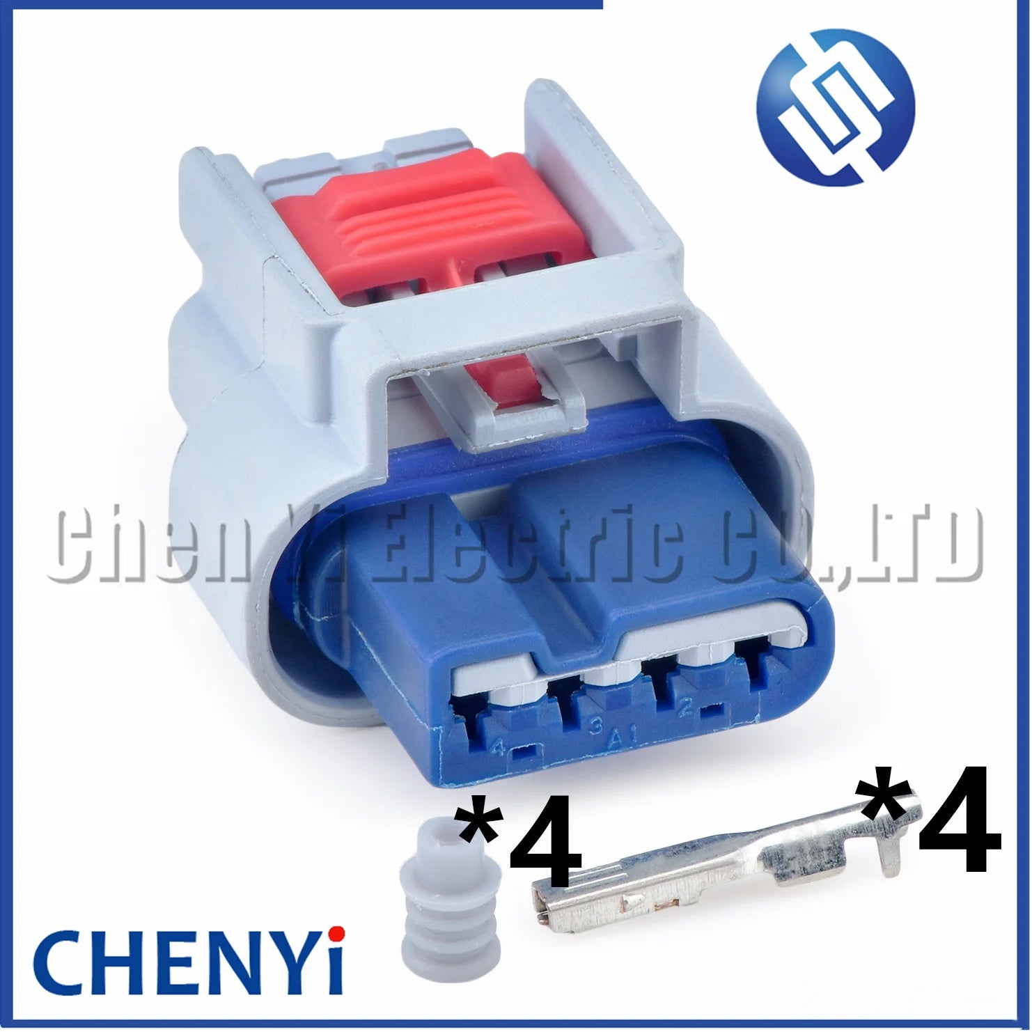 4 Pin Automotive waterproof connector Air flow meter sensor harness plug WPT-1310 CU2Z-14S412-AYA For Ford Chrysler
