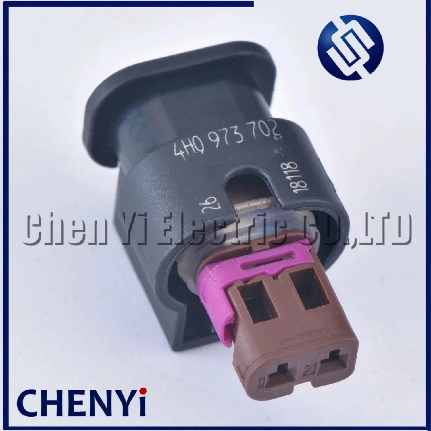 2 Pin female Auto waterproof connector Injector plug VVT solenoid valve camshaft Wire harness Plug 4H0 973 702 4H0973702