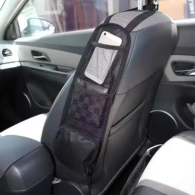 Car Seat Side Organizer, Automobile Seat Storage Hanging Bag, Truck Multi-Pocket Drink Holder, Mesh Pocket Car Seat Phone Amagi