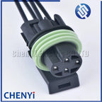 4 Pin Metri-Pack 150 Sealed Female Electrical Connector 12065298 Oxygen Sensor Plug with 15 cm 18AWG wires