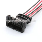 5 Pin Connector Waterproof 3.5mm Female Connector Automotive Wiring Harness Motorcycle Electrical Cable Plug 16AWG 282193-1