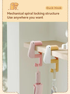 Thinking Duck Schoolbag Hook Free Punch Bag Hook Desk Side Hanging Backpack Magic Storage Hook Amagi