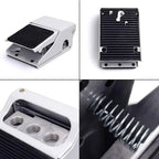 Lockable Pneumatic Foot Pedal Valve Switch, 2 Position 5 Way Air Control Valve FV320 FV420 4F210-08GL for Industrial Machinery