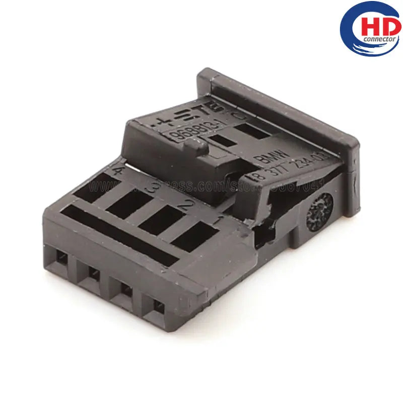 4pin auto waterproof   electric   plastic  wire   harness   connector 1-1355397-3