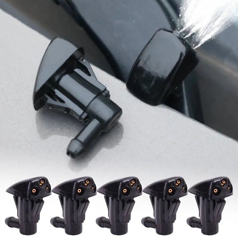 10/1Pcs Car Windshield Wiper Washer Spray Nozzle for Most Car Model Auto 3 Holes Windshield Washer Nozzles Wiper Water Spray Jet