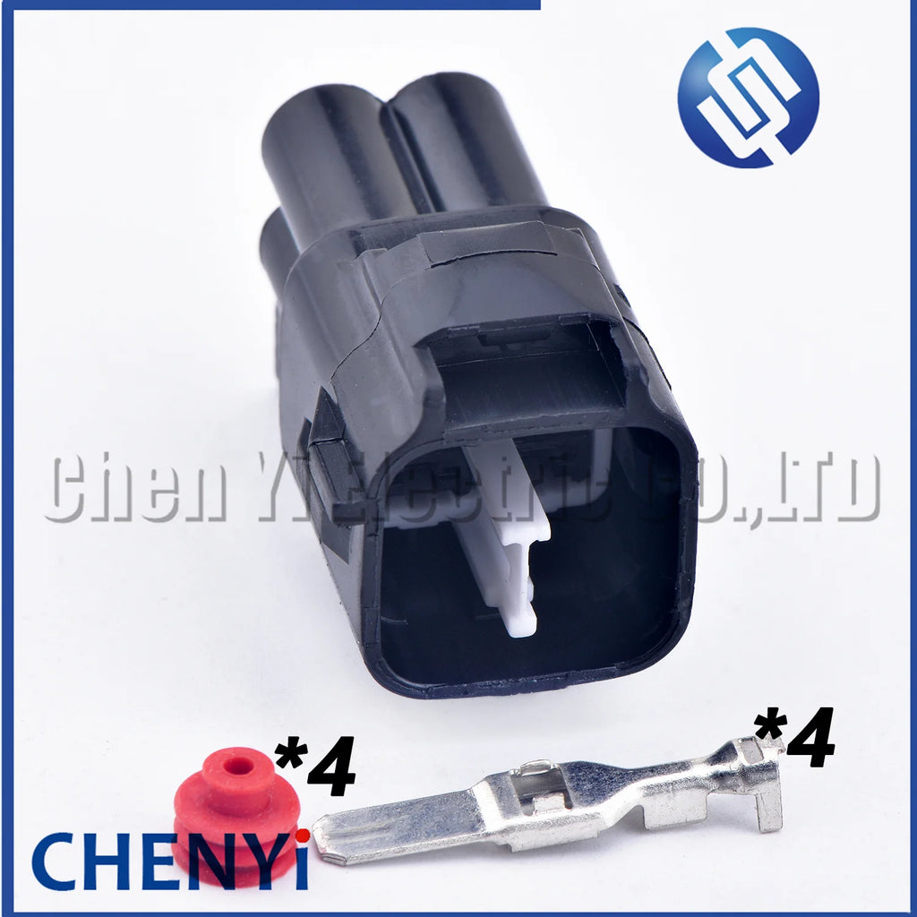 4 Pin Auto connector Water tank air conditioning motor fan Plug 7282-7043-30 7283-7043-30 DJ7041Y-4.8-11/21 For Toyota Suzuki