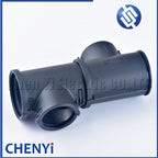 Auto waterproof wire harness connector bellows buckle manifolds 36*36*30 T-tee Corrugated pipe clamp clasp cover 9806154
