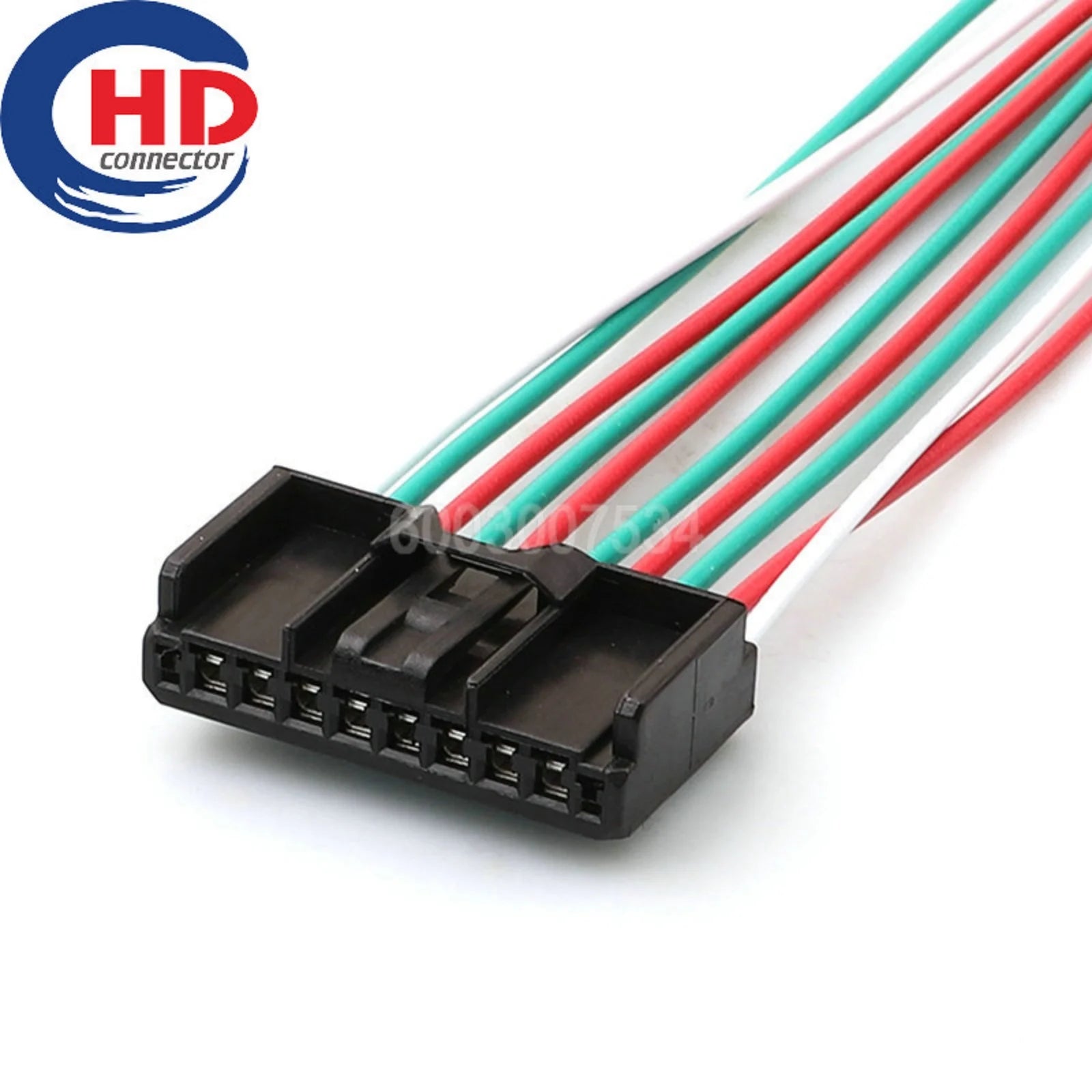 10 Pin Unsealed 1.2mm 2.2mm Series Female Connector Cable Plug Motorcycle Electrical Harnesses Wiring Harness 7283-1705-30