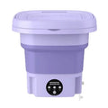 8L Portable Small Foldable Washing Machine with Spin Dryer For Socks Underwear Panties Washer Household Mini Machine Amagi