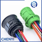 14 Pin Automotive Waterproof connector Headlight Wire harness Plug socket 10847366 DTBFHPE14BKSV For Fiat Ducato Maserati Sicma