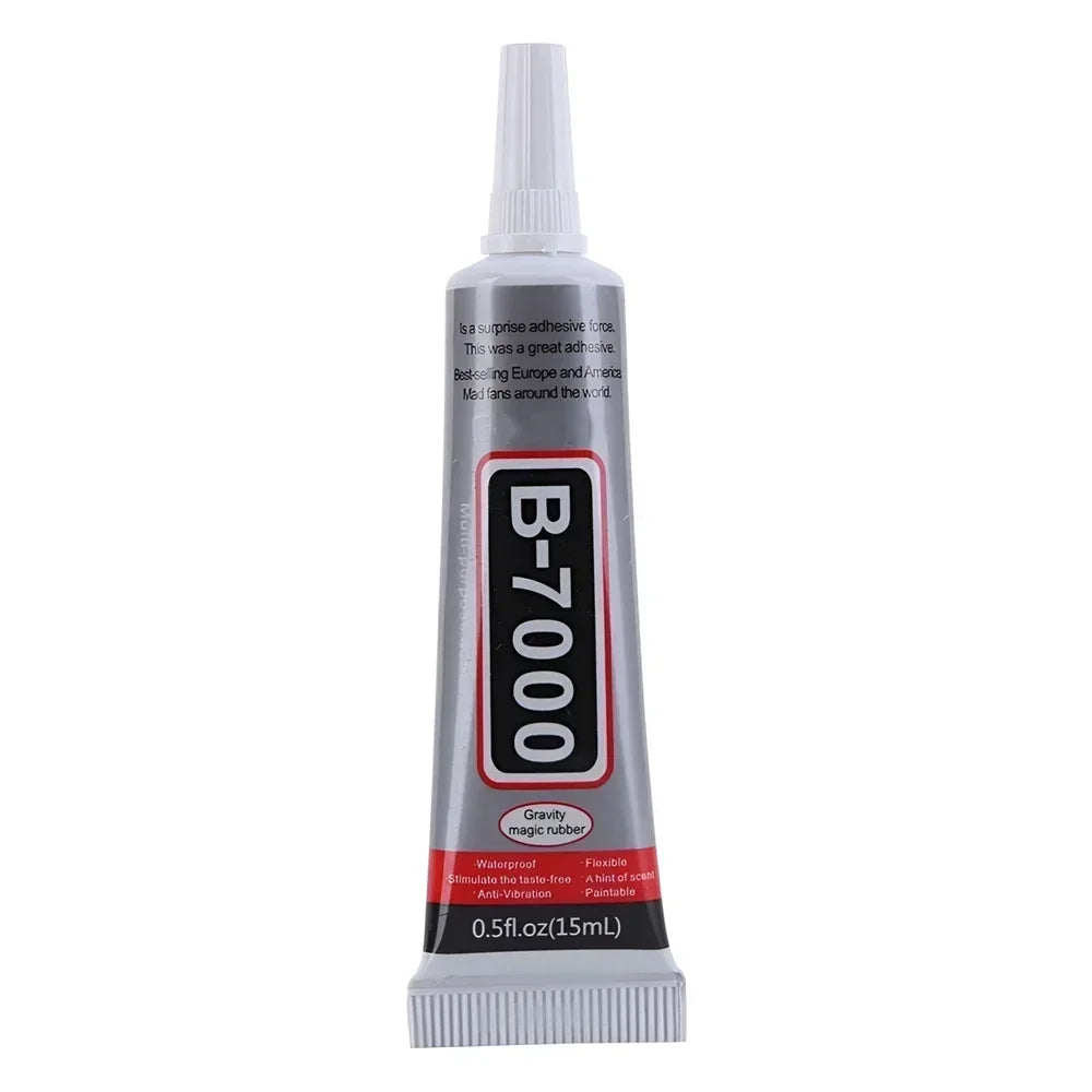 B-7000 Adhesive Jewelry Glue Craft/Repair Mobile Phone Touch Screen Epoxy Resin Rhinestone Craft Liquid with Precision Tip Amagi