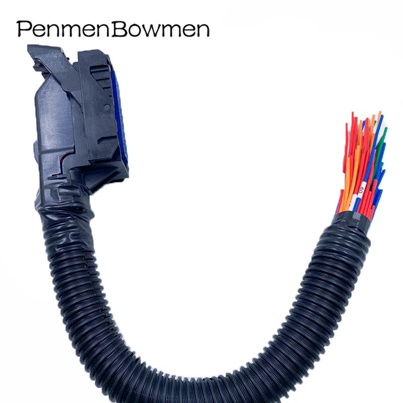 1 Set 80 Pin Car Computer Board Engine Plug Electrical Cable Connectors Female Wire Harness 34566-0703