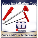 4X Tire Valve Stem Installation Tool Kit Quick Removal No Tire Removal Car Valve Stem Tool Kit For Replacing Leaky Valves In Car