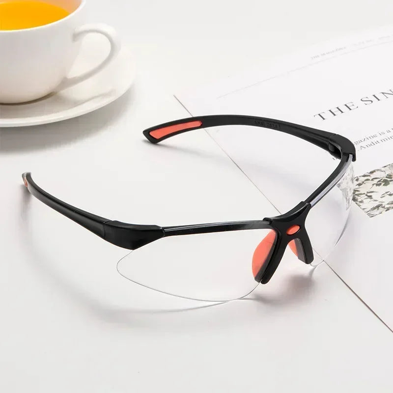 Safety Glasses with Clear/ Black Anti Fog Anti-Impact Lenses, Eye Protective Glasses for Outdoor, Motorcycle Amagi
