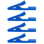 4/10/40PCS Mini Insulated Alligator Clips, Solderable Pure Copper Jaws,Fully Insulated Tips for Safe Electronics Testing and DIY